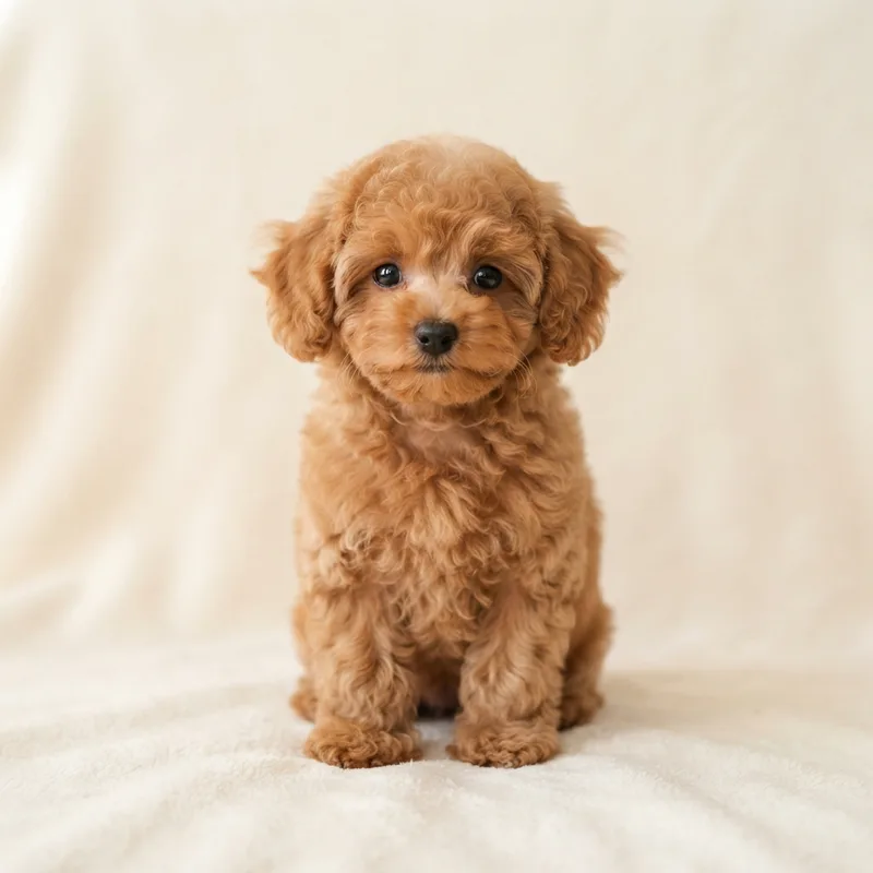 Apricot Toy Poodle puppy for sale in Singapore