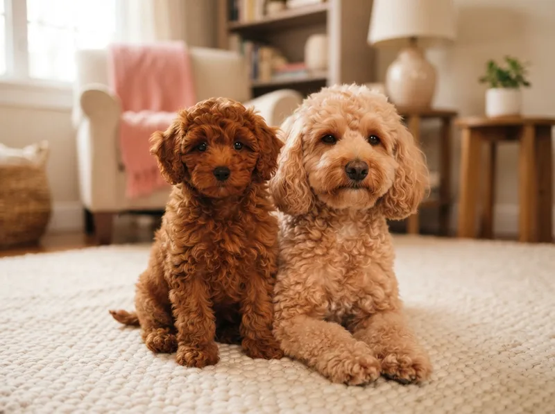 Why Poodle puppies change colour as they grow