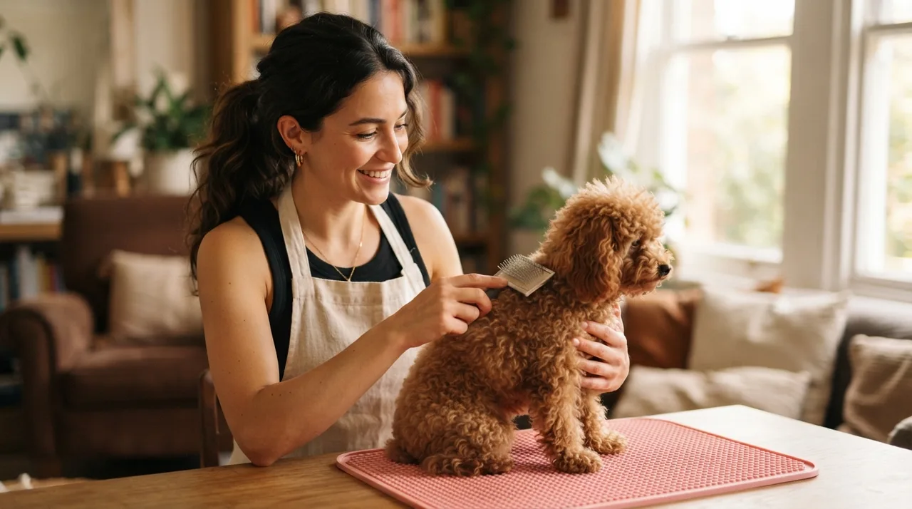Poodle grooming in Singapore: Toy Poodle in Singapore