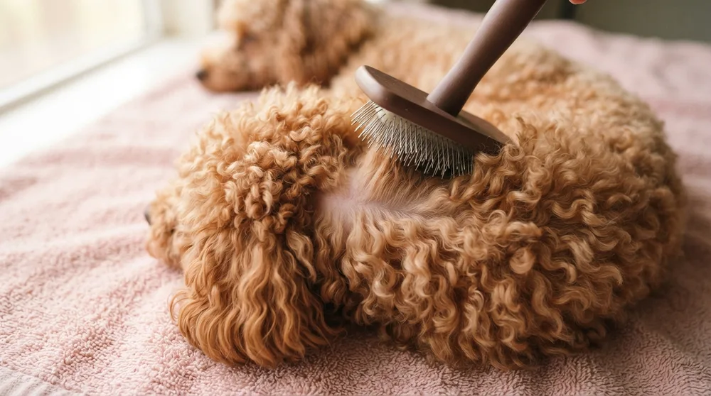 Toy Poodle puppy, Poodle grooming