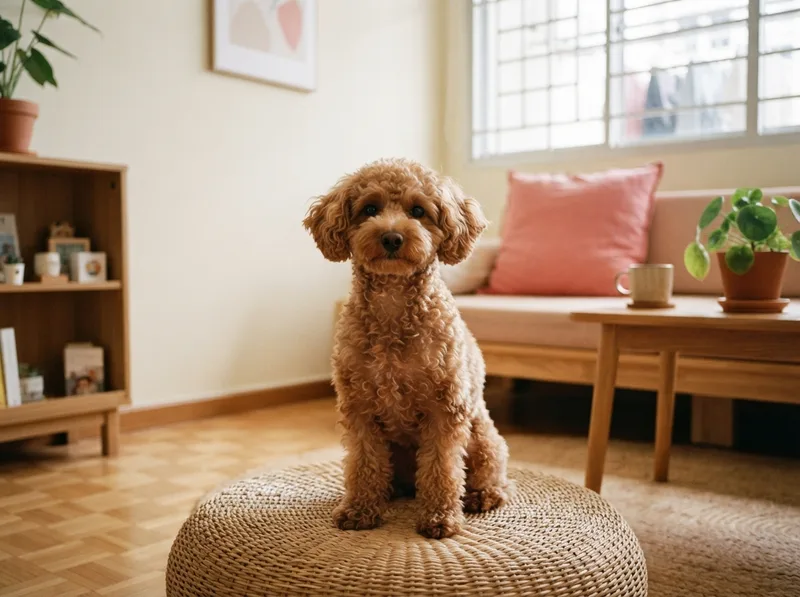 Living with a Toy Poodle in an HDB flat