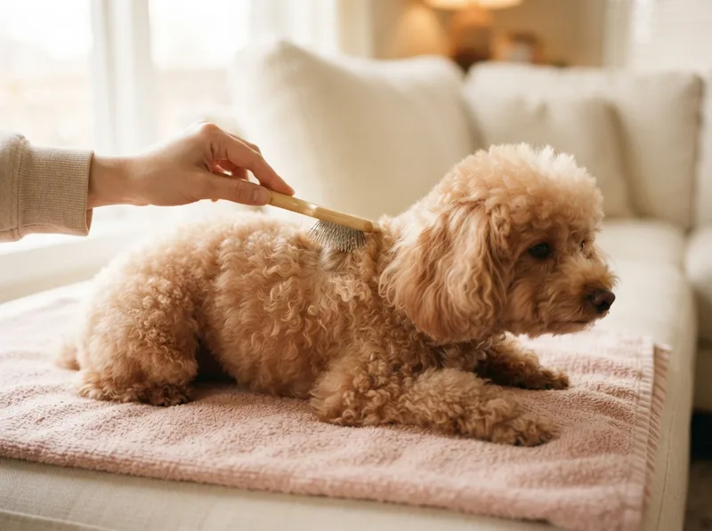How to stop your Toy Poodle coat from matting