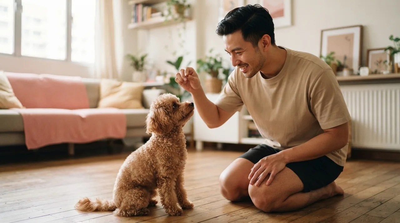 Poodle temperament and intelligence: Toy Poodle in Singapore