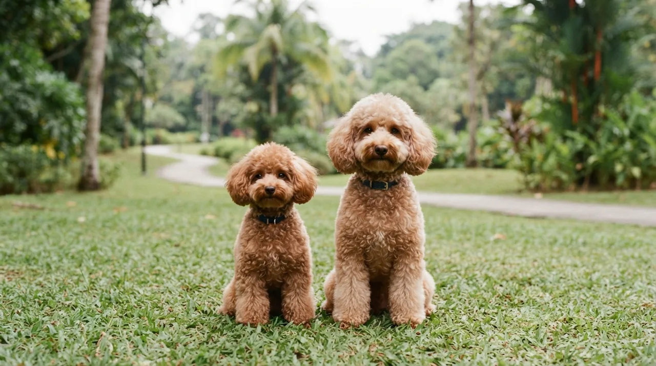 Toy Poodle vs Miniature Poodle: Toy Poodle in Singapore